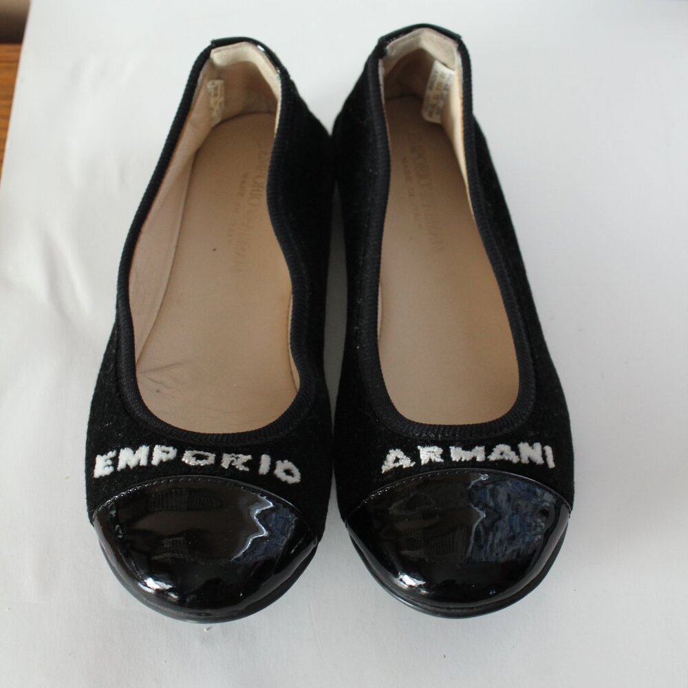 Ballerina Emporio Armani Flat Shoes Size 13.5
